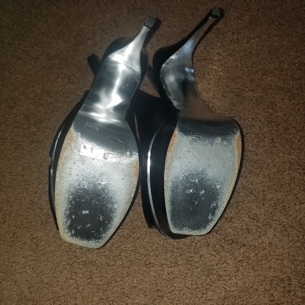 Bebe peep toe stilettos - Picture 4 of 4